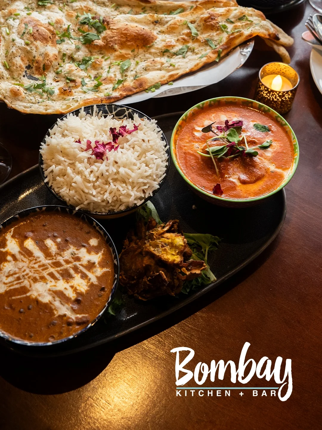 Authentic Indian cuisine crafted at Bombay Kitchen